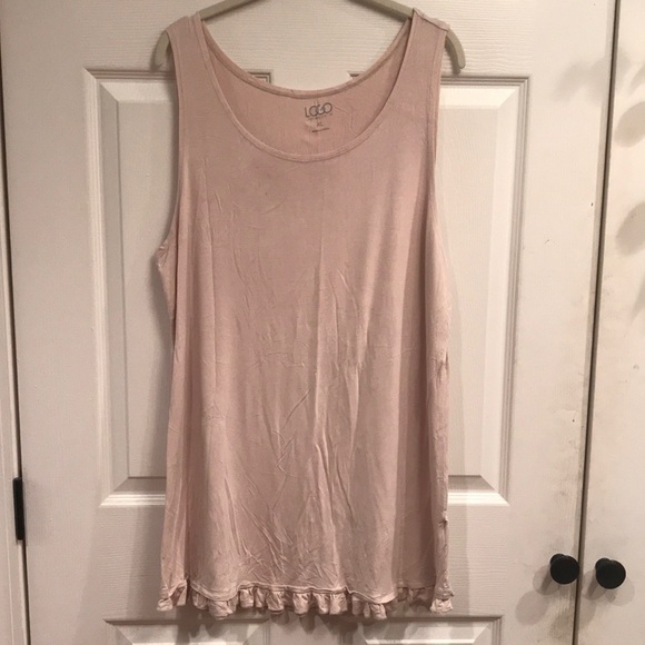 LoGo brand size XL sleeveless tunic length top - Picture 1 of 4